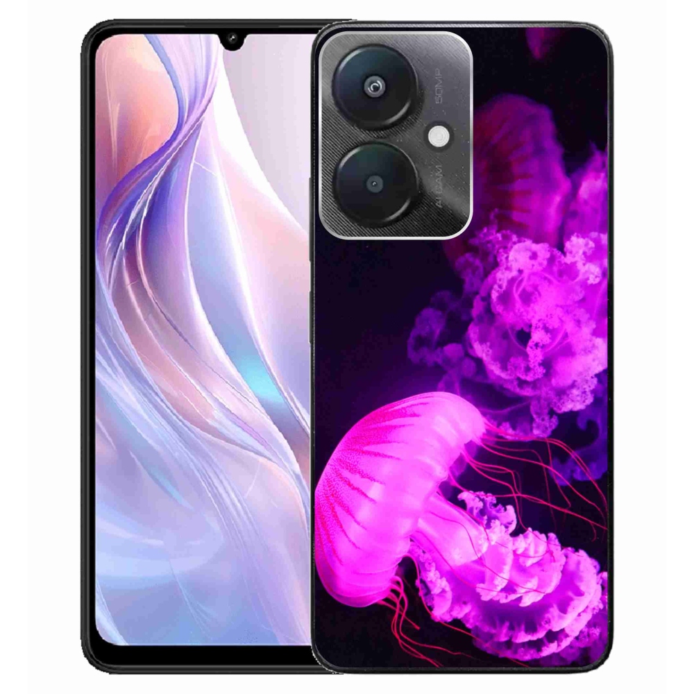 Gél borító mmCase a Xiaomi Redmi 13C 5G - medúza 1