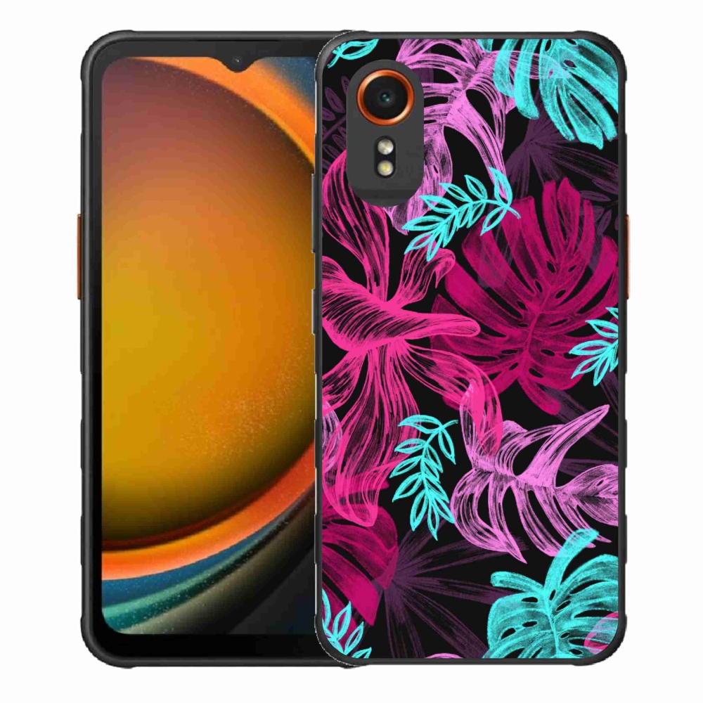 Gél borítás mmCase a Samsung Galaxy Xcover 7 készülékhez - virágok 1