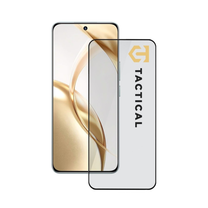 Taktikai üvegpajzs 5D üveg a Honor 200-hoz Fekete