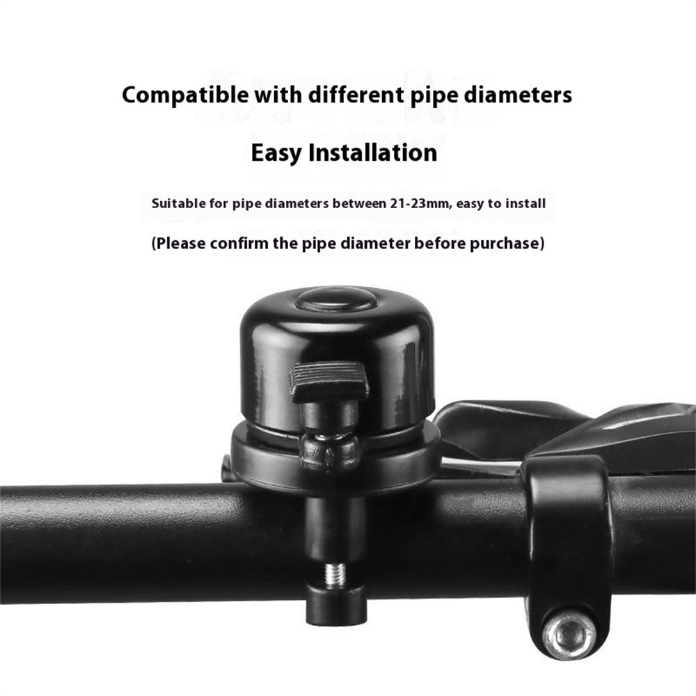 Kerékpárcsengő integrált lopásgátló tartóval AirTag-hez