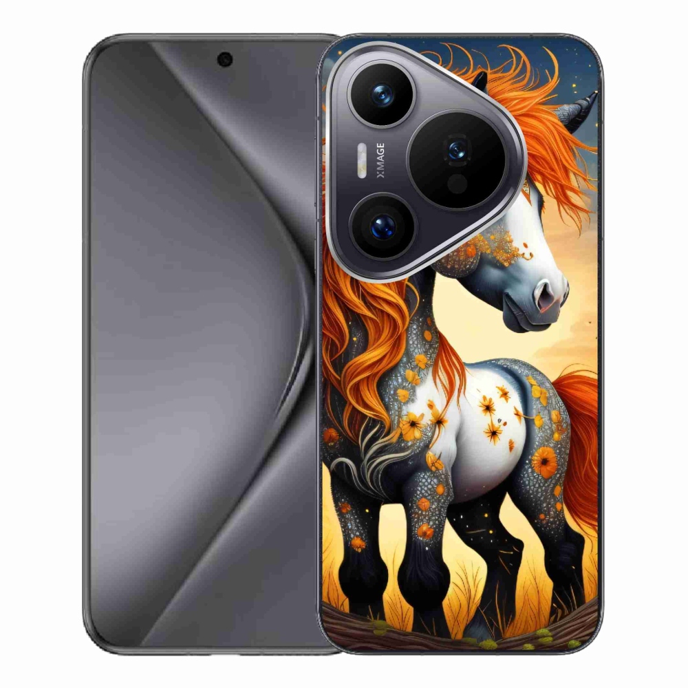 Gél borítás mmCase a Huawei Pura 70 Pro készülékhez - színes póni