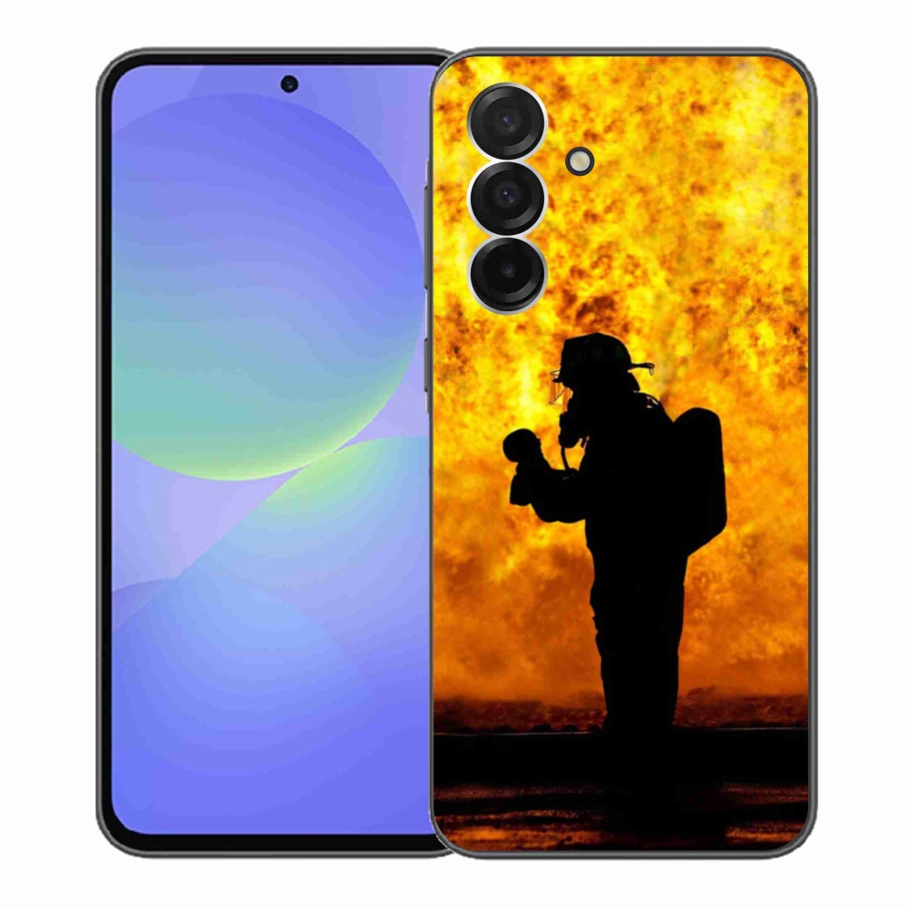 Gél borítás mmCase Samsung Galaxy A36 5G - tűzoltóhoz