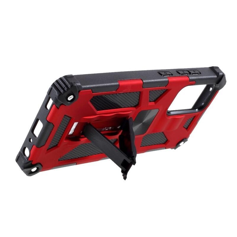 Lemezálló hibrid borító Samsung Galaxy A52 5G/4G/A52s 5G - piros