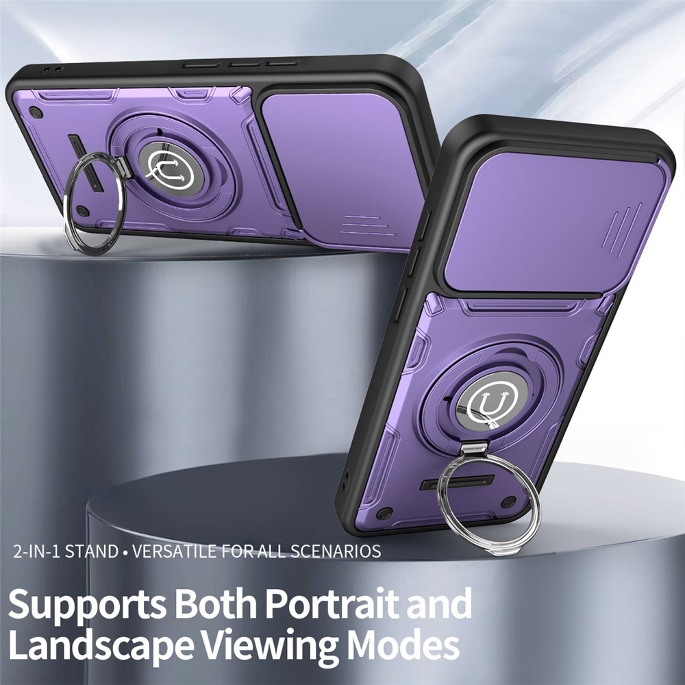 Shell strapabíró tok a Xiaomi Redmi Note 17 Pro 5G mobiltelefonhoz – lila