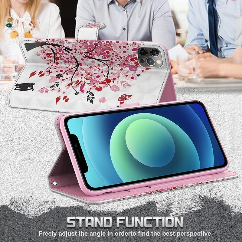 Nyomtatás pénztárca tok Xiaomi Redmi Note 10 5G/Poco M3 Pro 4G/5G - virágzó fa