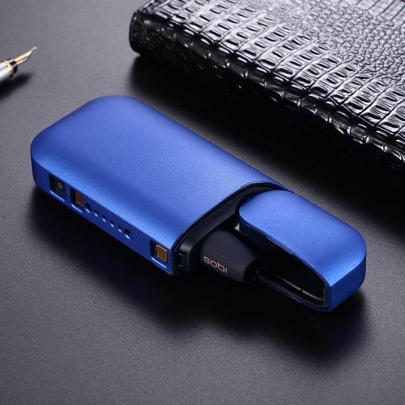 Műanyag tok az IQOS 2.0/2.4 készülékhez - kék színű