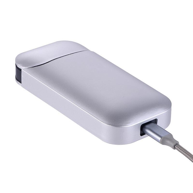 Műanyag tok IQOS 2.0/2.4 készülékhez - ezüst színű