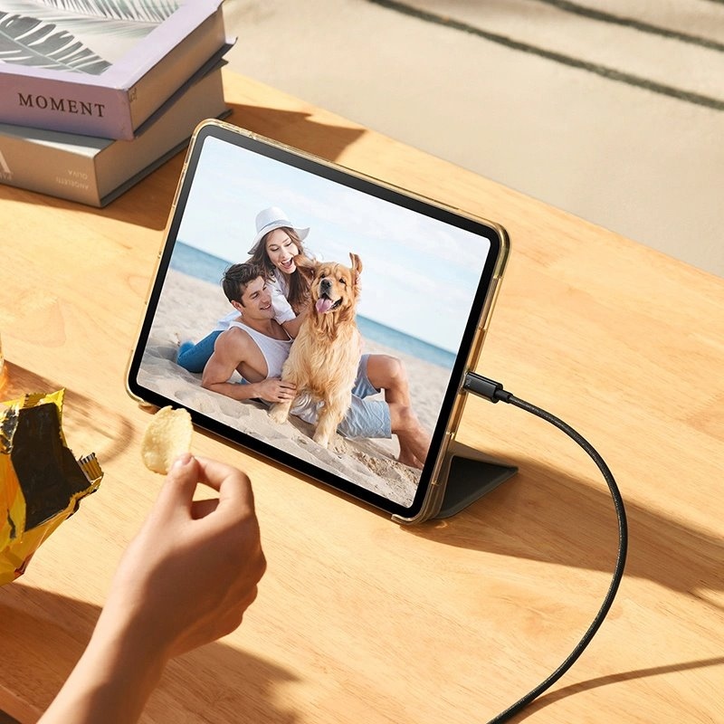 Baseus CAWJ040101 Tungsten Gold gyors töltő kábel USB-C - USB-C 240W 2m fekete