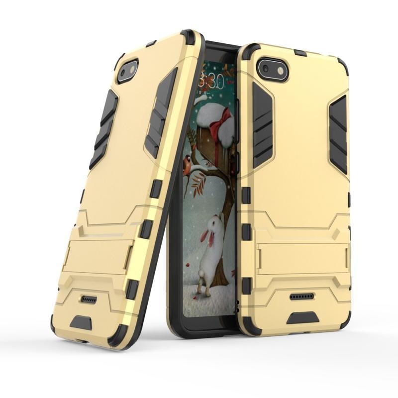 Sokkoló hibrid tok Xiaomi Redmi 6A - arany színű