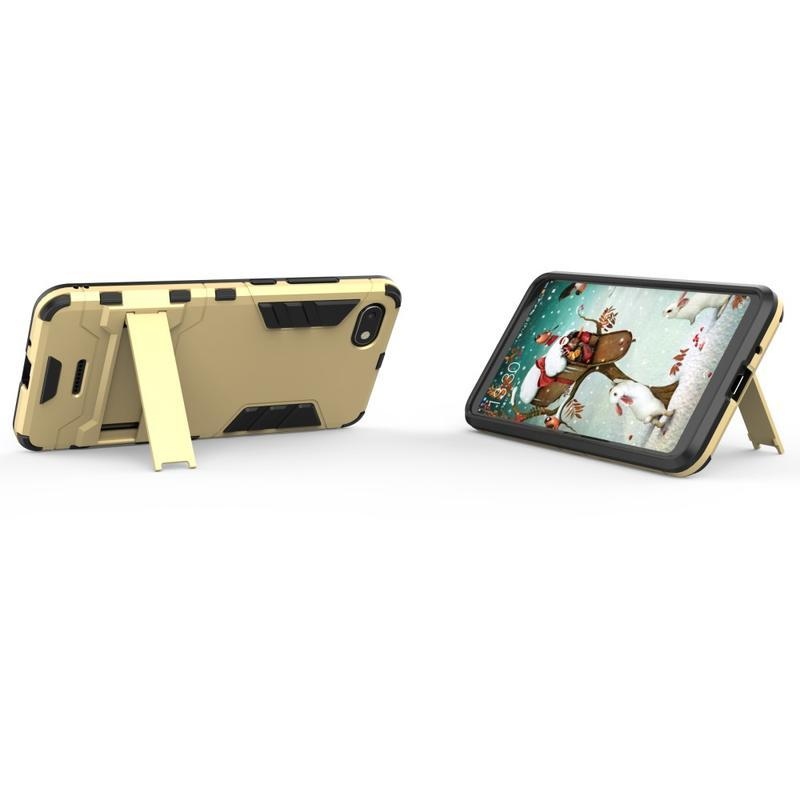 Sokkoló hibrid tok Xiaomi Redmi 6A - arany színű