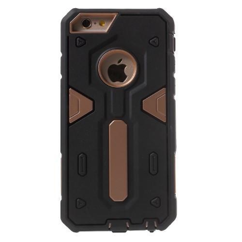 Ütésálló hibrid tok iPhone 6 Plus és 6s Plus készülékhez - rózsaarany