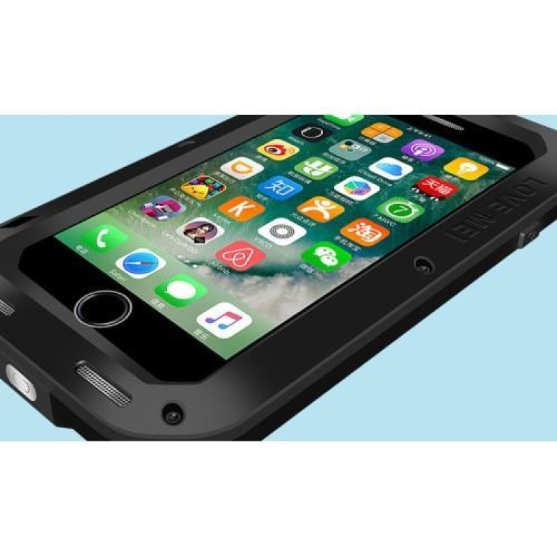 ShockExtreme hibrid tartós tok iPhone 8 Plus és iPhone 7 Plus készülékhez - fekete