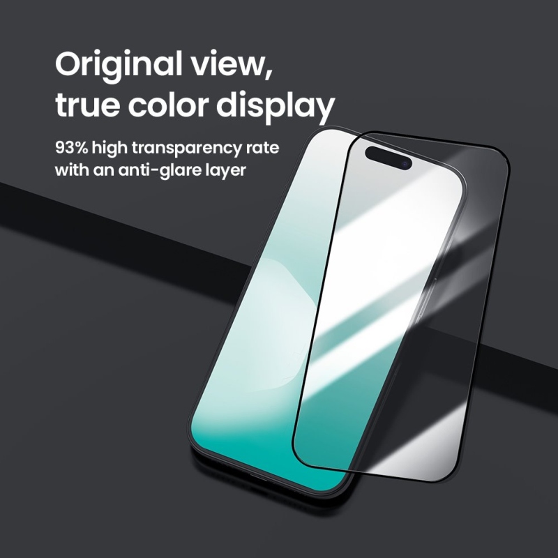 Nillkin edzett üveg 2.5D CP+ PRO fekete Apple iPhone 17 Pro készülékhez (applikátorral)