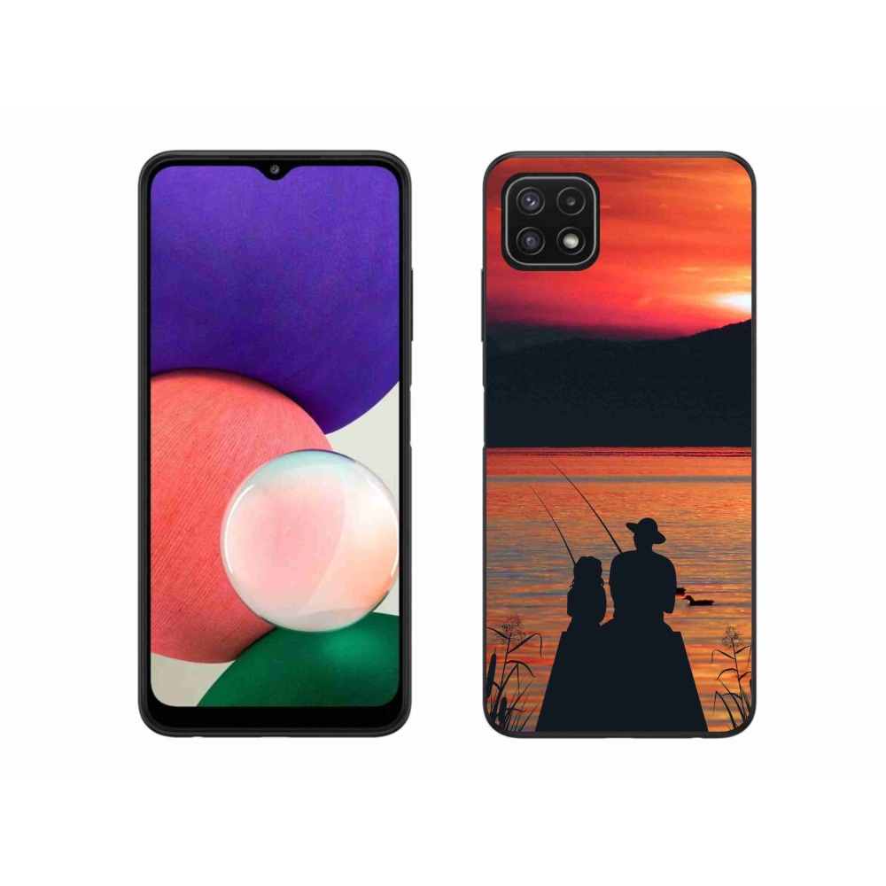 Gél védőburkolat mmCase Samsung Galaxy A22 5G - halászat 3