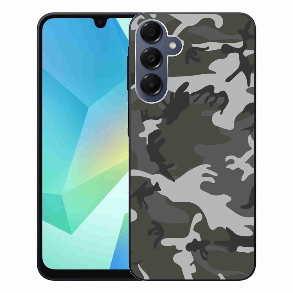 Zselés borítás mmCase Samsung Galaxy A16 4G/5G készülékhez - terepszínű minta