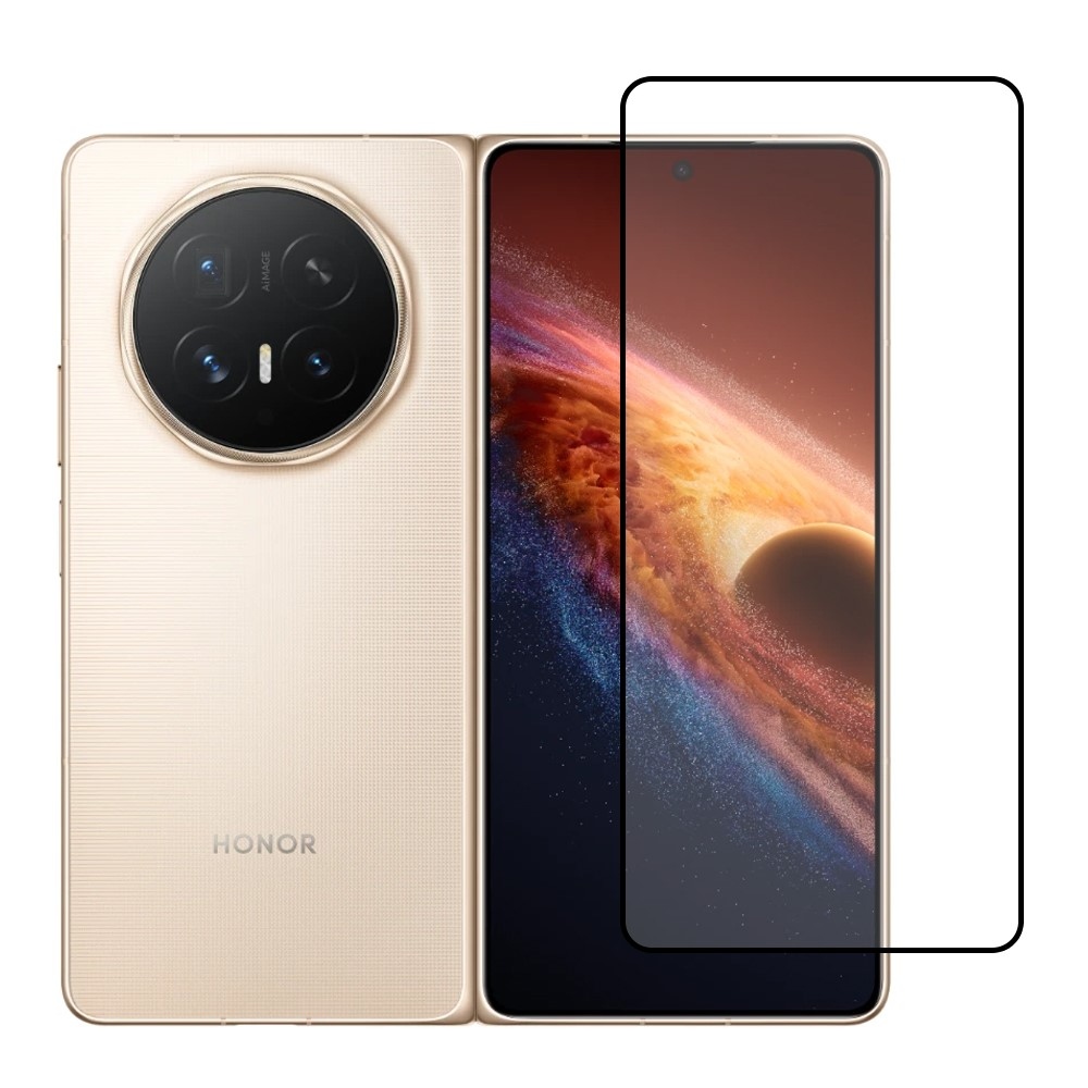 Silk teljes felületű edzett üveg az Honor Magic V6 mobiltelefonhoz