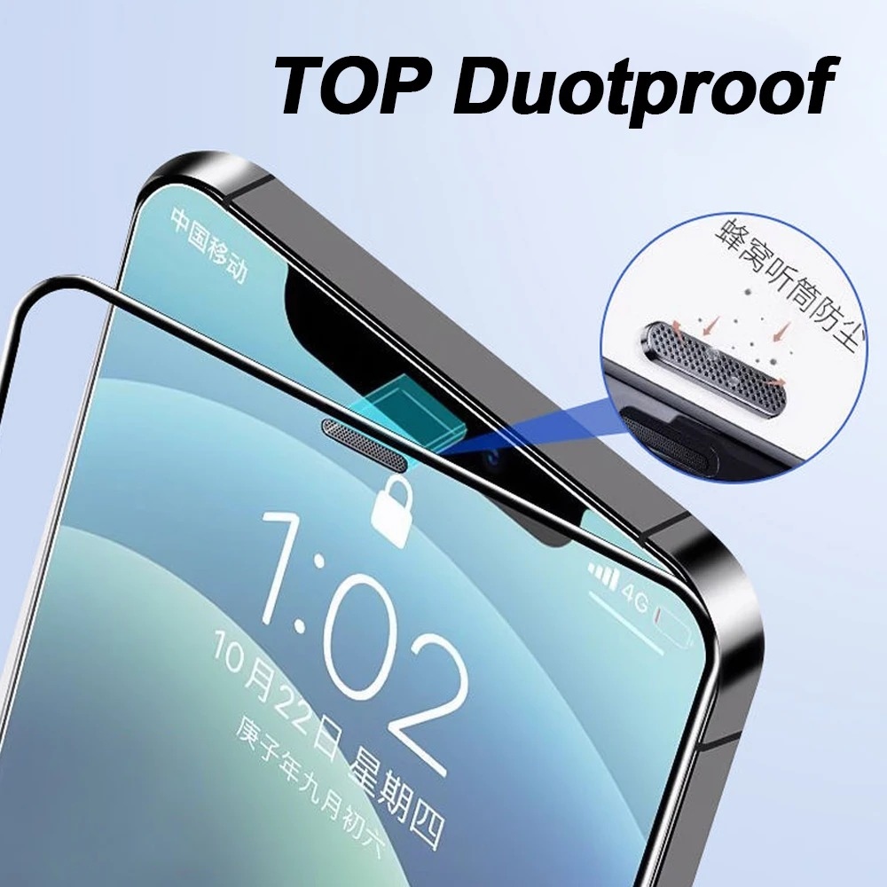Silk teljes felületű edzett üveg az iPhone 18 Pro/17 Pro mobiltelefonhoz, felhelyező kerettel