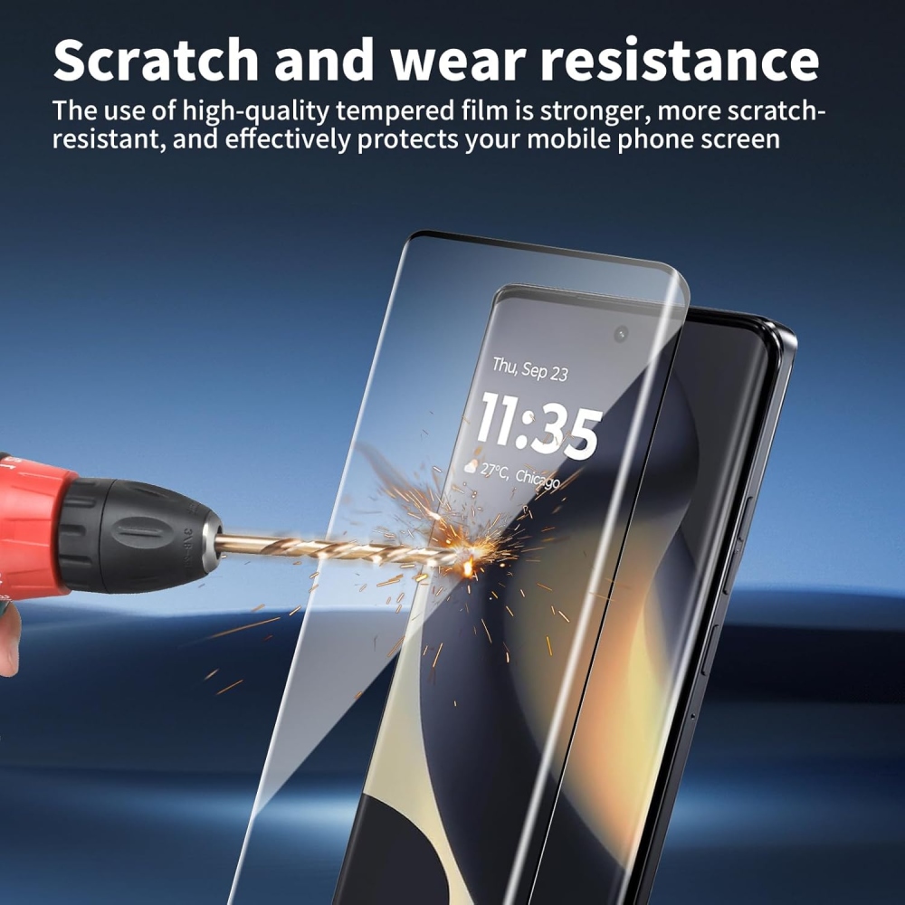 Silk teljes felületű edzett üveg a Motorola Edge 70 Pro 5G mobiltelefonhoz