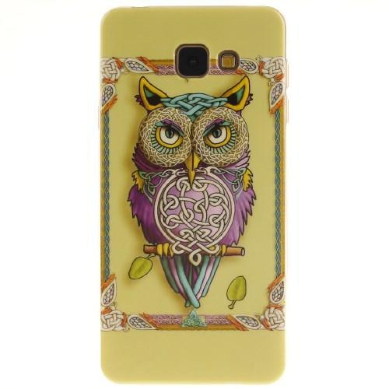 Selyem zselés borítás Samsung Galaxy A3 (2016) - bagoly