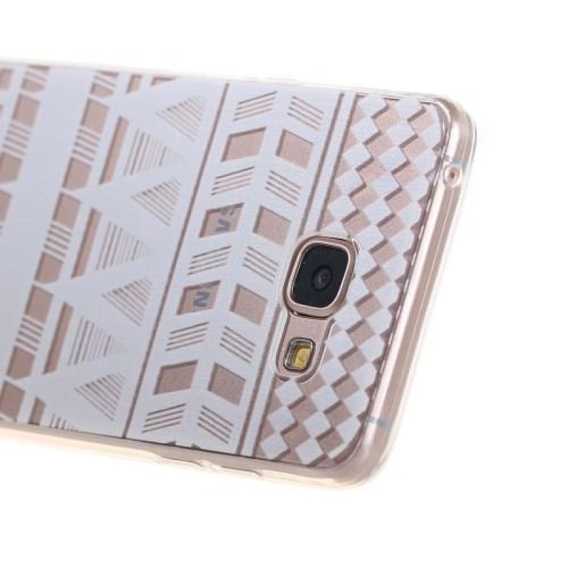 Silk Gel tok mobiltelefonhoz Samsung Galaxy A5 (2016) - geo shapes