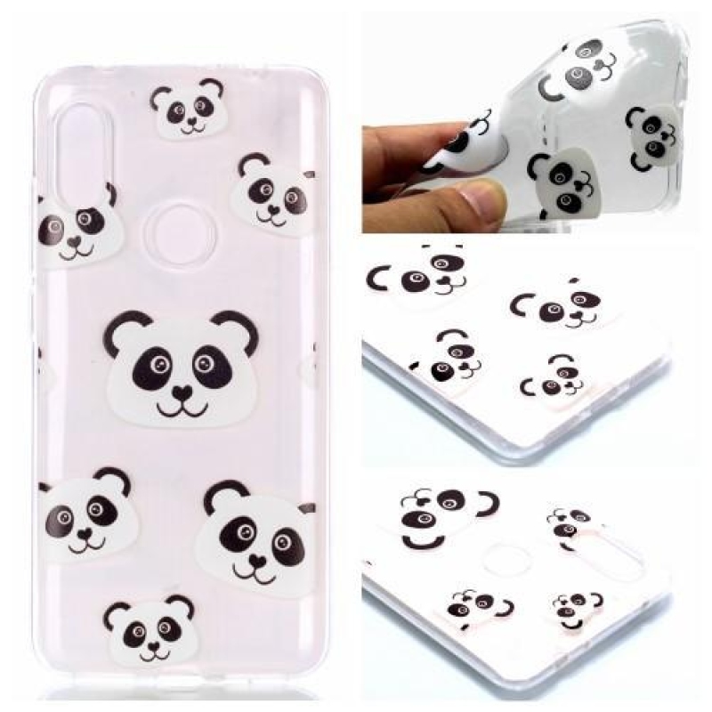 Egyszerű gél tok a Xiaomi Redmi Note 6 Pro-hoz - panda