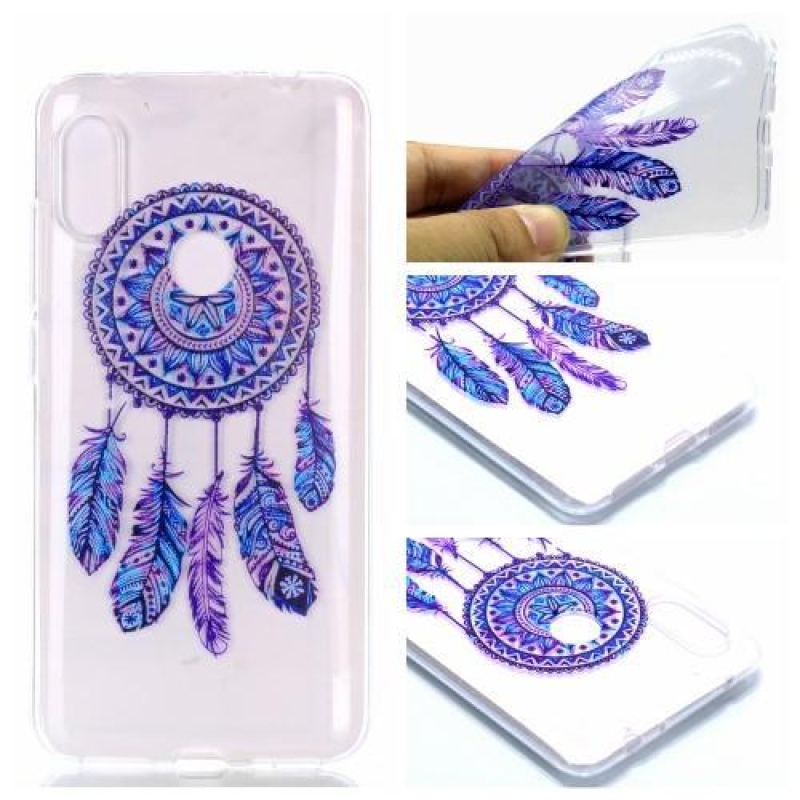 Egyszerű gél tok a Xiaomi Redmi Note 6 Pro-hoz - álmodozás