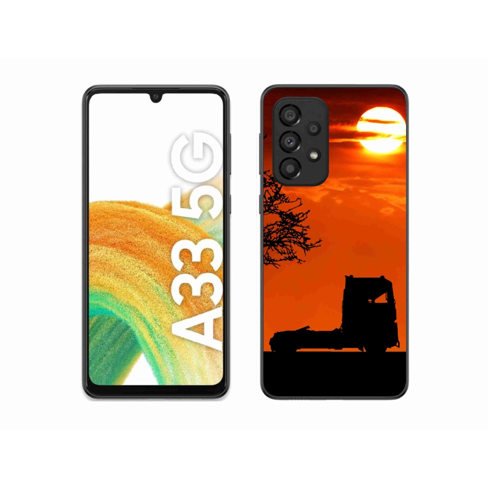 Gél védőburkolat mmCase Samsung Galaxy A33 5G - teherautó 3