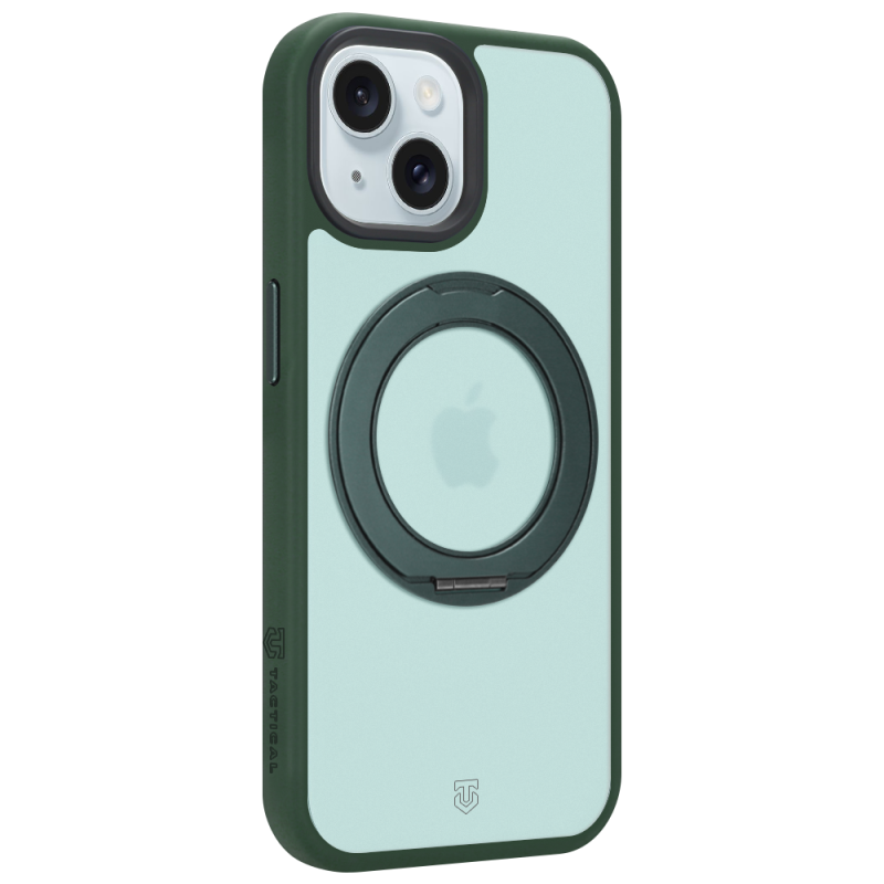 Tactical MagForce Hyperstand tok az Apple iPhone 15-hez, Forest Green színben