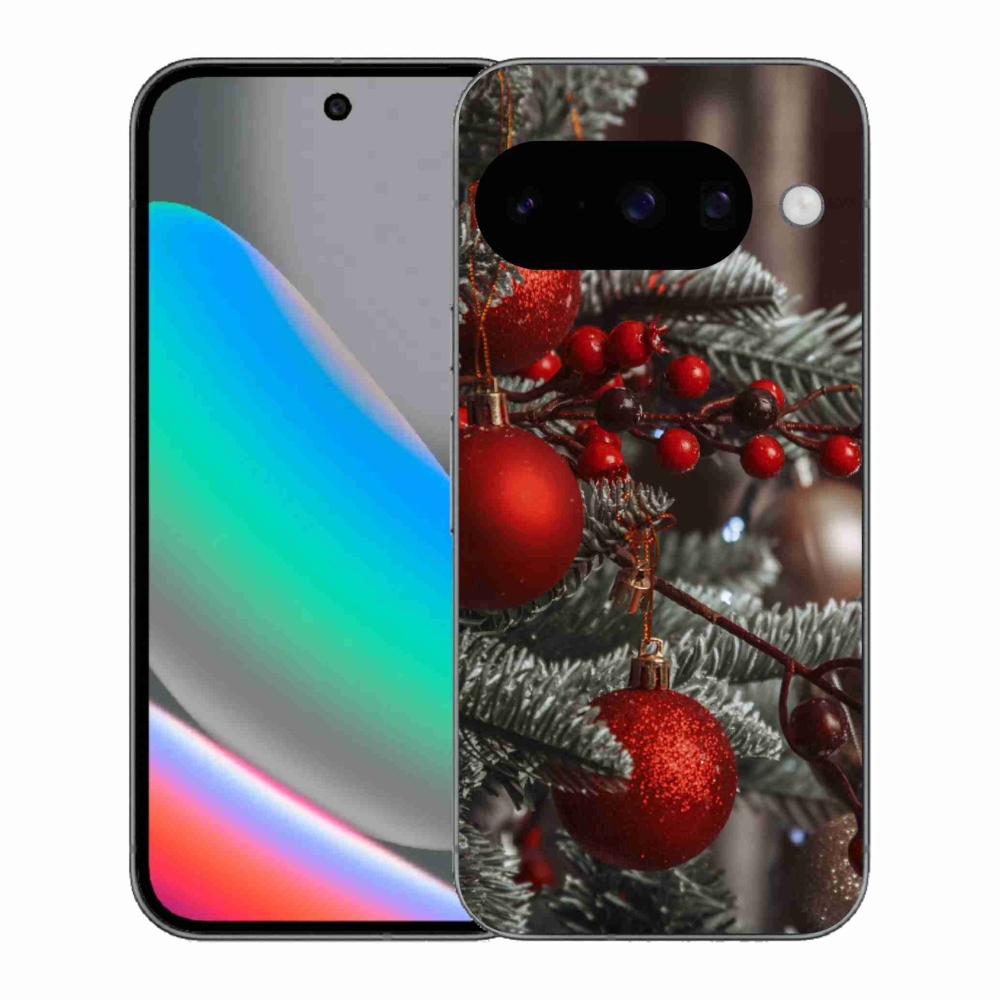 Gél borítás mmCase a Google Pixel 10 számára - karácsonyi dekorációk 2