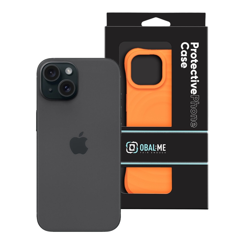 TOK: ME MagNetix Orbit tok az Apple iPhone 15-hez, narancssárga