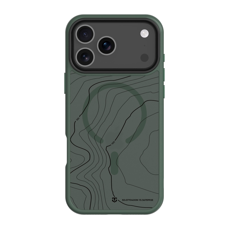 Taktikai MagForce Hyperstealth Sika borító iPhone 17 Pro Max készülékhez Erdei zöld