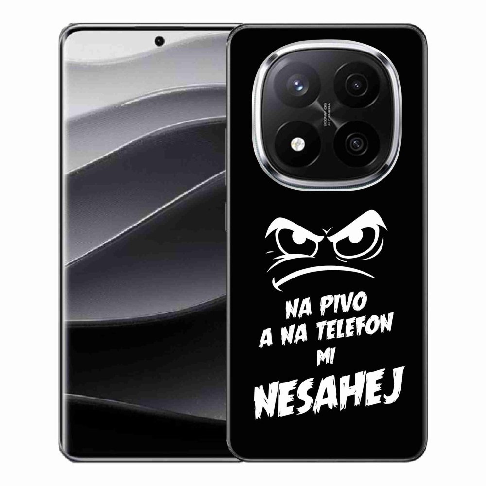 Gél borítás mmCase a Xiaomi Redmi Note 14 Pro+ 5G - sör motívum 2 fekete háttérrel