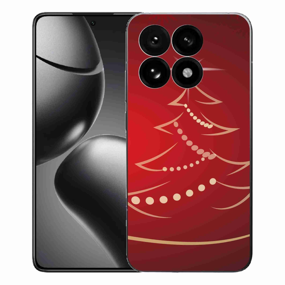 Gél borító mmCase a Xiaomi 15T-hez - karácsonyfa karikatúra