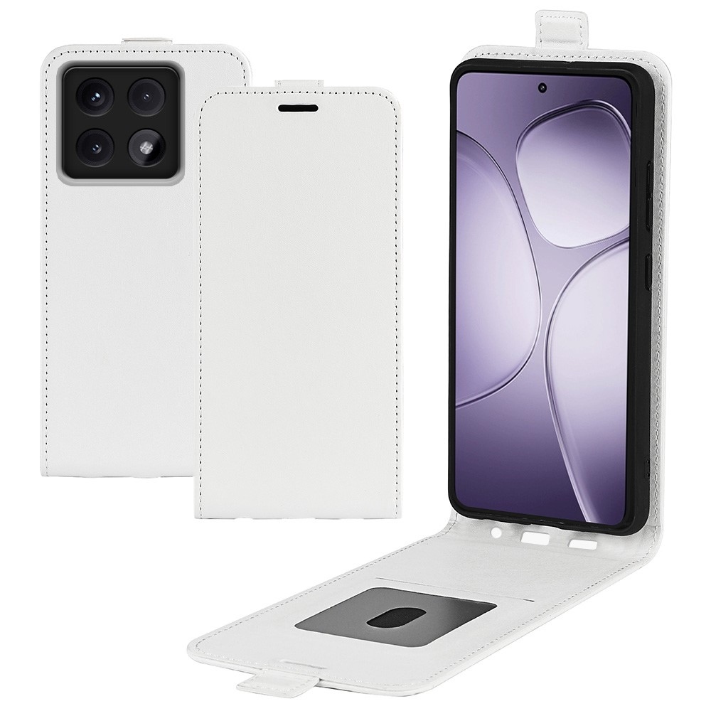 Függőleges könyvtáska Xiaomi 14T Pro-hoz - fehér