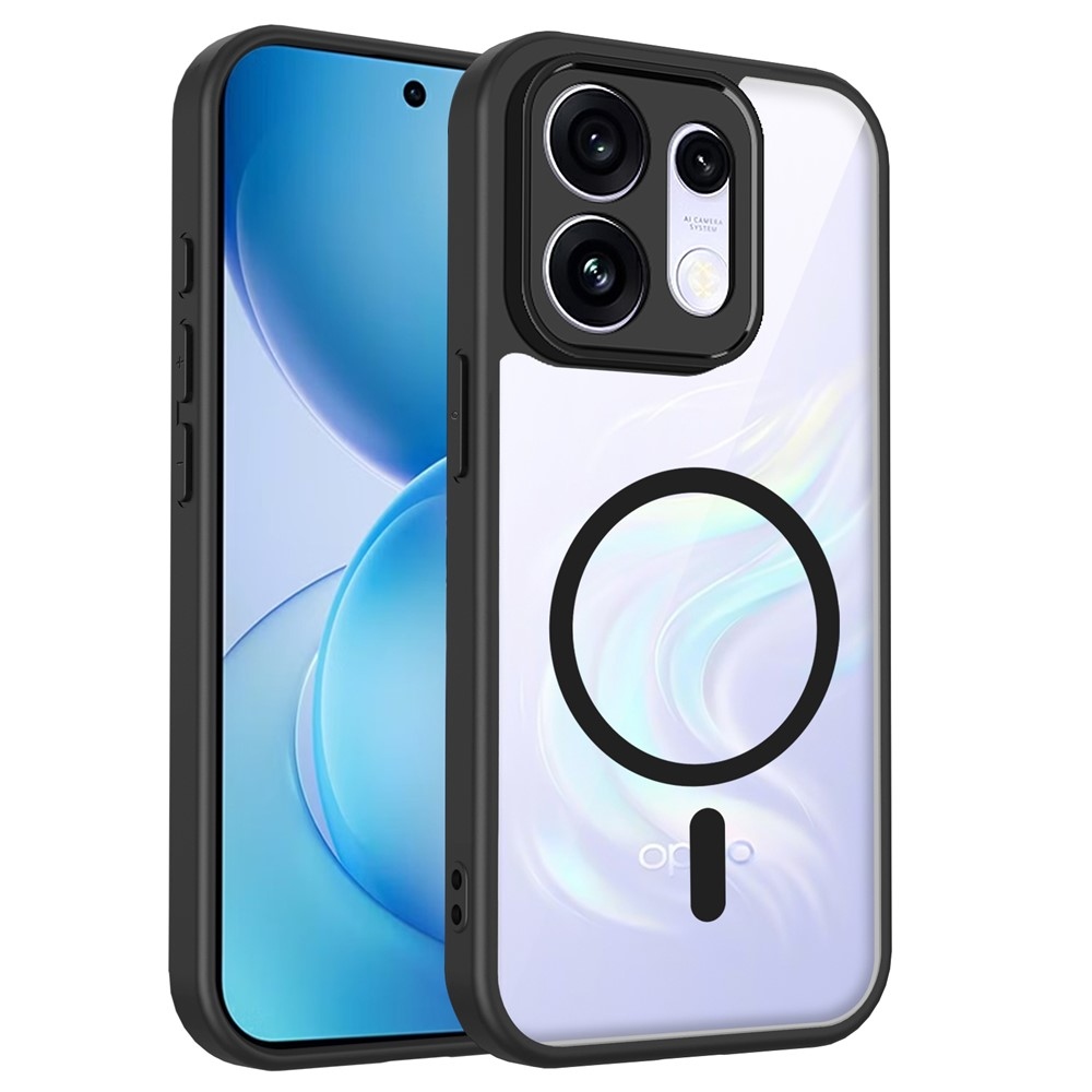 Gél tok merev hátlappal és MagSafe-kompatibilis az Oppo Reno 16 Pro 5G/Oppo Reno 16 5G készülékhez