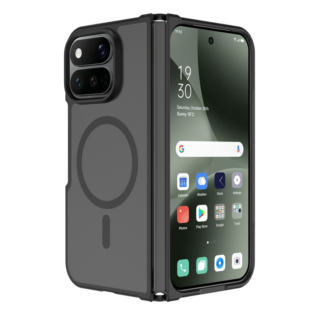 Skin gél tok merev háttámlával és MagSafe-támogatással a Google Pixel 11 Pro Foldhoz – fekete