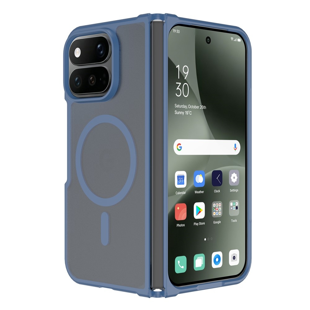 Skin gél tok merev hátlappal és MagSafe-támogatással a Google Pixel 11 Pro Foldhoz – kék