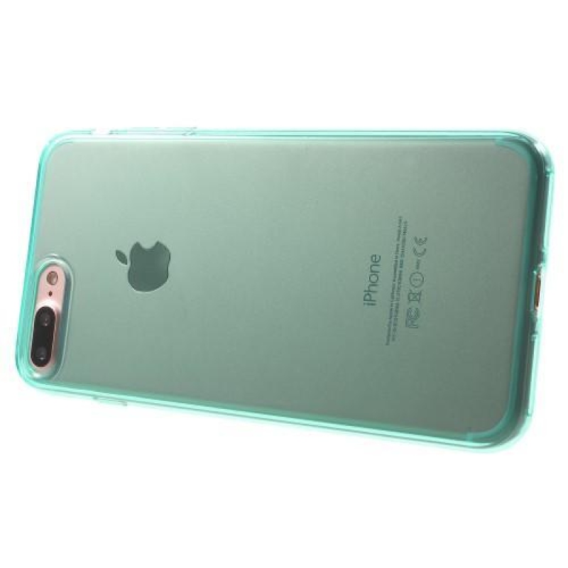SkinCase zselés tok iPhone 7 Plus és 8 Plus készülékhez - zöld