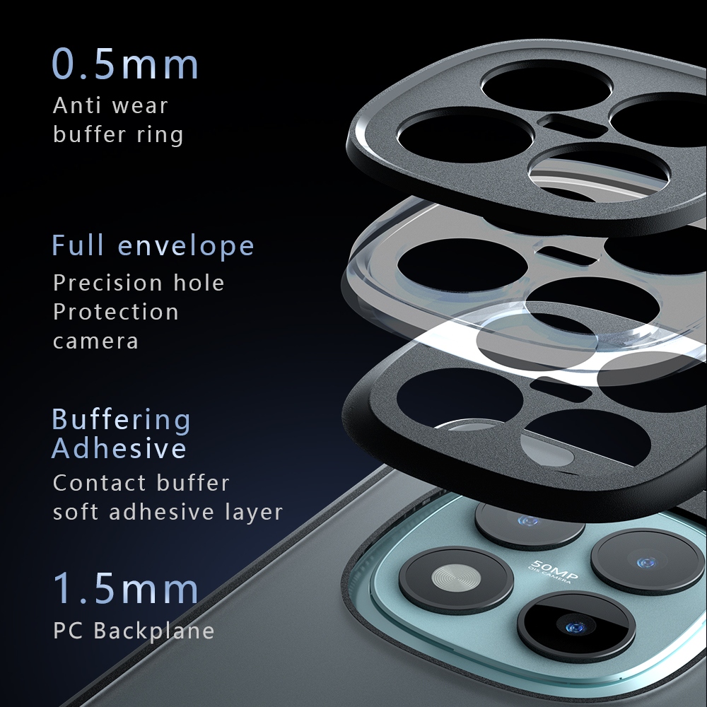 Skiny matt zselés tok Xiaomi Redmi Note 15 Pro+ 5G/Xiaomi Poco M8 Pro 5G - fekete