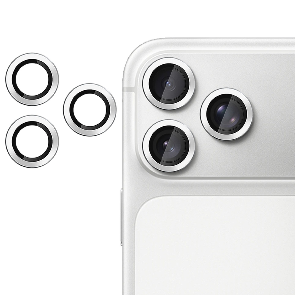 Az iPhone 18 Pro Max/18 Pro kamera lencséjének üvege (különálló lencsék) – ezüst színű