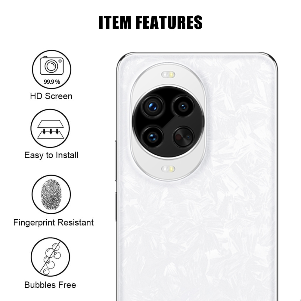 A Huawei Nova 14 Pro 5G kamera lencséjének üvege - fekete