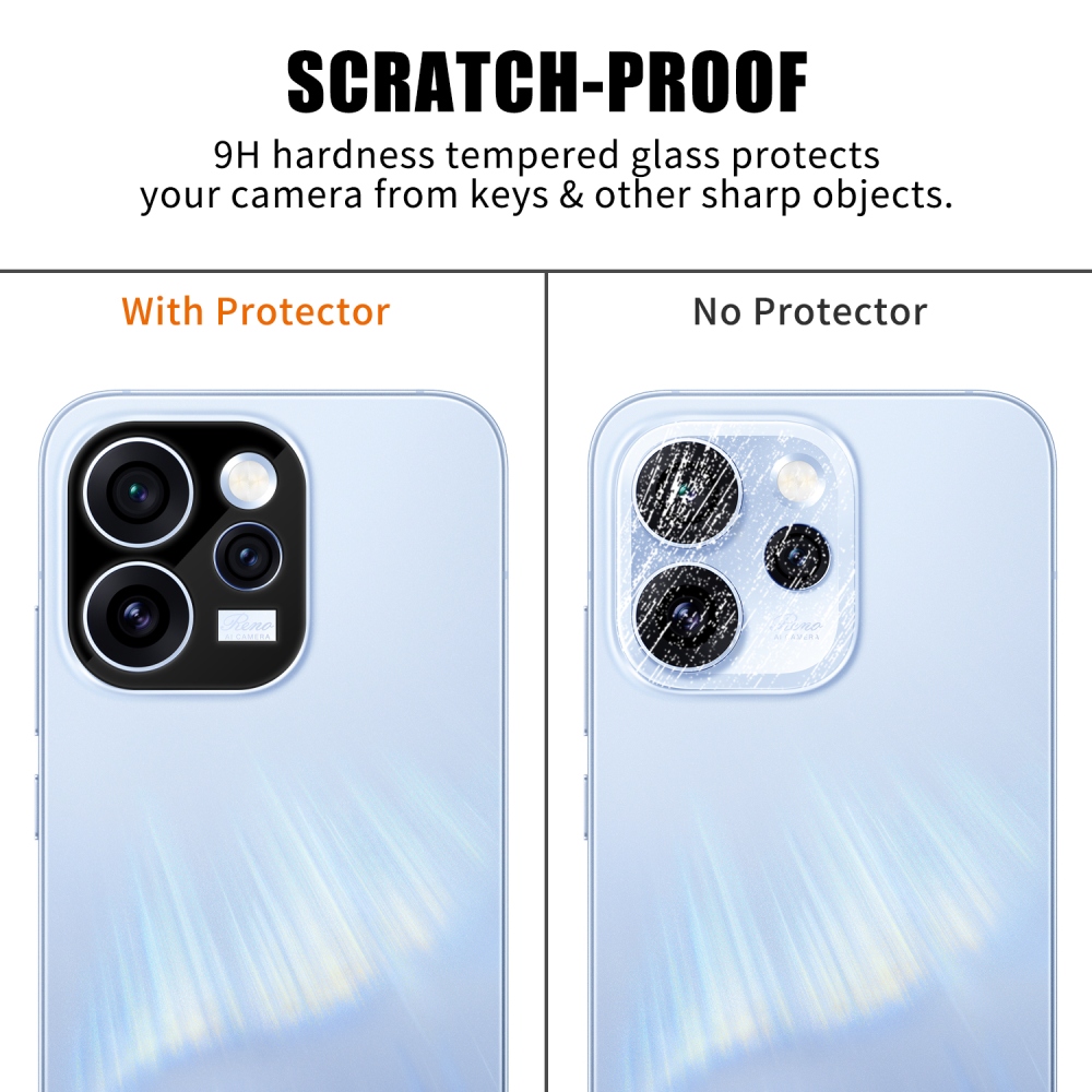 Kamera lencse üveg az Oppo Reno 15 Pro 5G kamerán - fekete