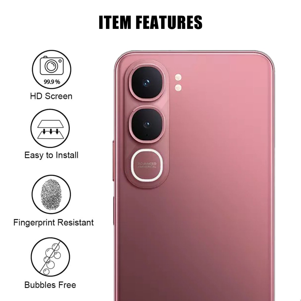 A Vivo Y31 5G okostelefon kamerájának lencséje