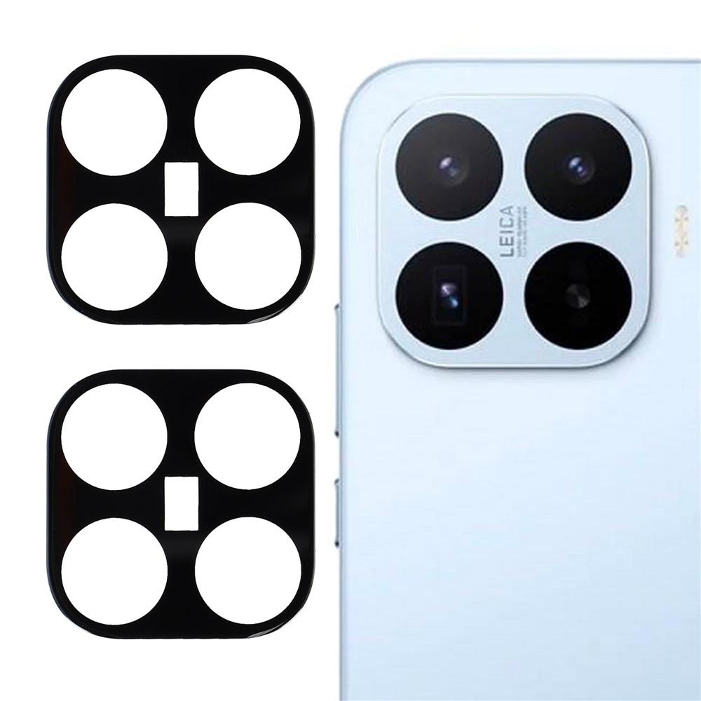 Kamera lencse üveg Xiaomi 17T mobiltelefonhoz - fekete 2db