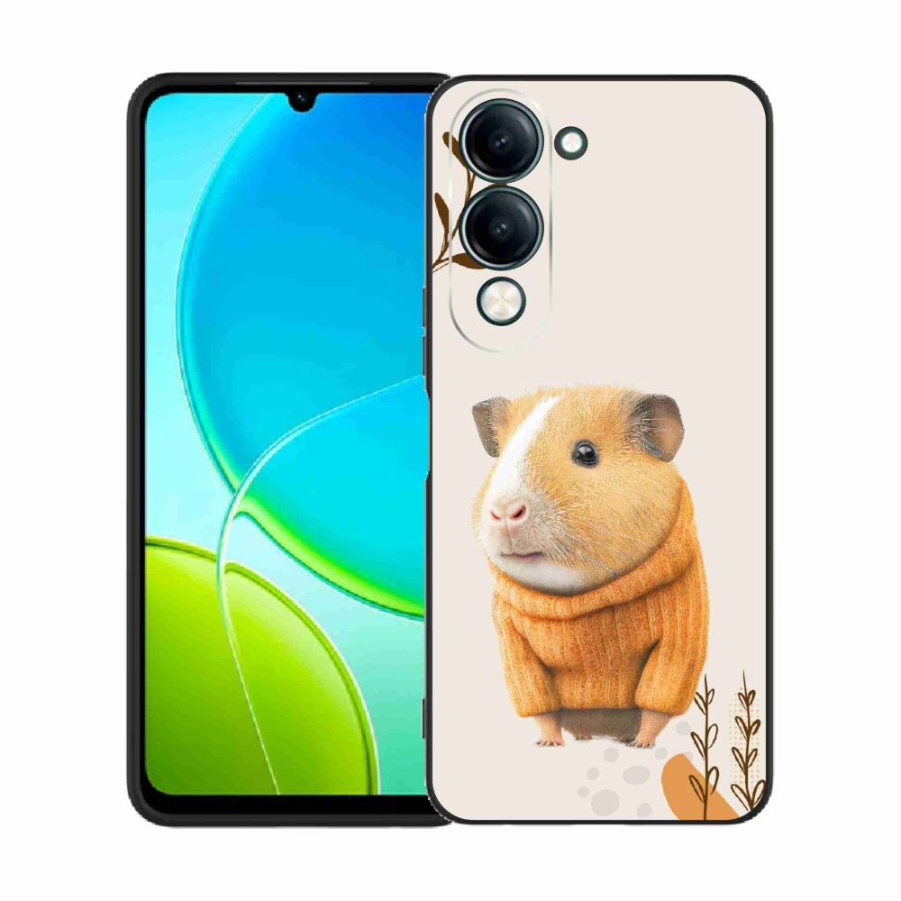 Gélburkolat mmCase a Vivo Y29s 5G-hez - tengerimalac pulóverben