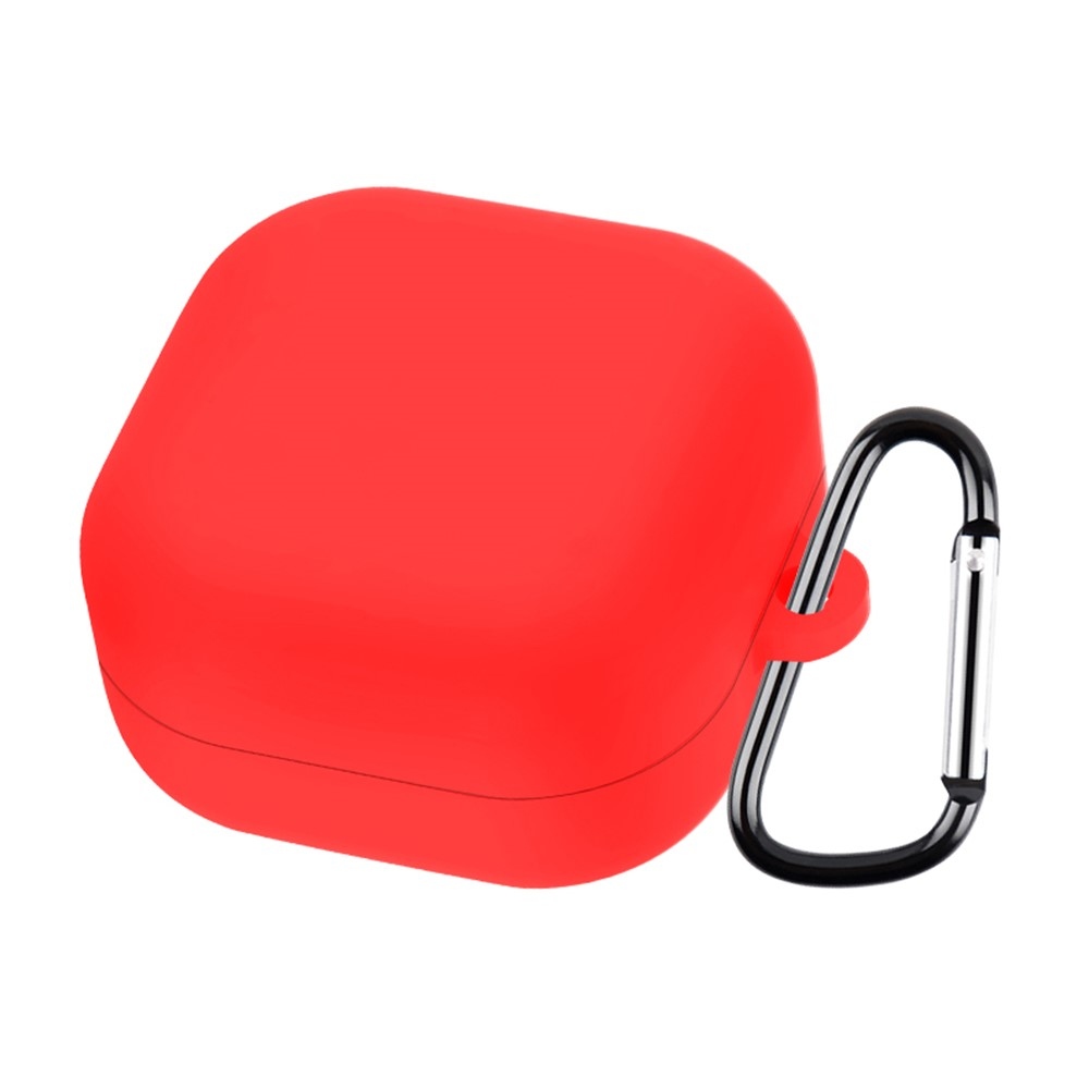 Silikon tok karabinerrel a Samsung Galaxy Buds4 Pro/Buds4 készülékhez – piros