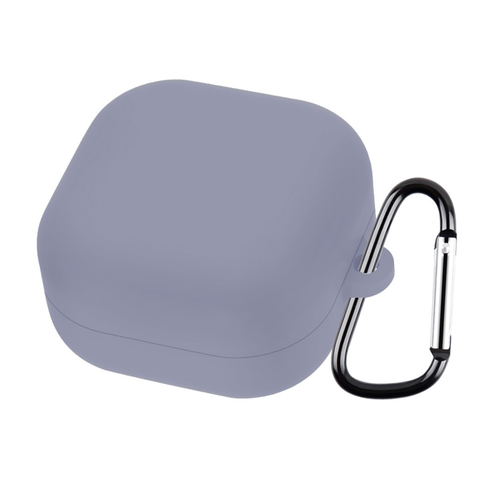 Silikon tok karabinerrel a Samsung Galaxy Buds4 Pro/Buds4 készülékhez – sötétlila