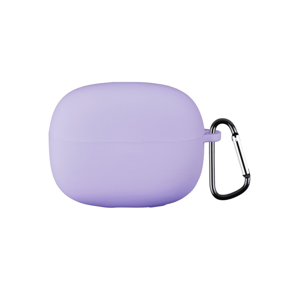 Silikon tok karabinerrel a Xiaomi Redmi Buds 8 Pro-hoz – lila