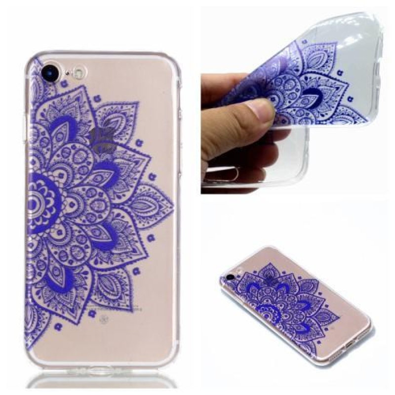 Slend vékony zselés tok iPhone 7 Plus és 8 Plus készülékhez - lotus