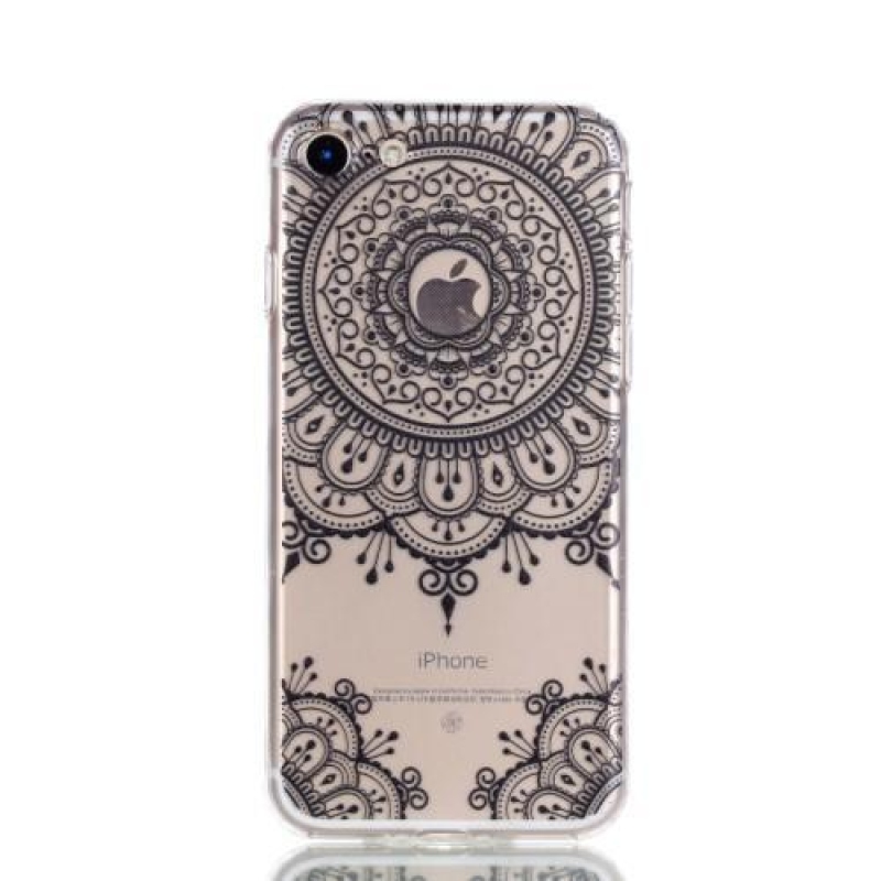 Slend vékony zselés tok iPhone 7 Plus és 8 Plus készülékhez - mandala